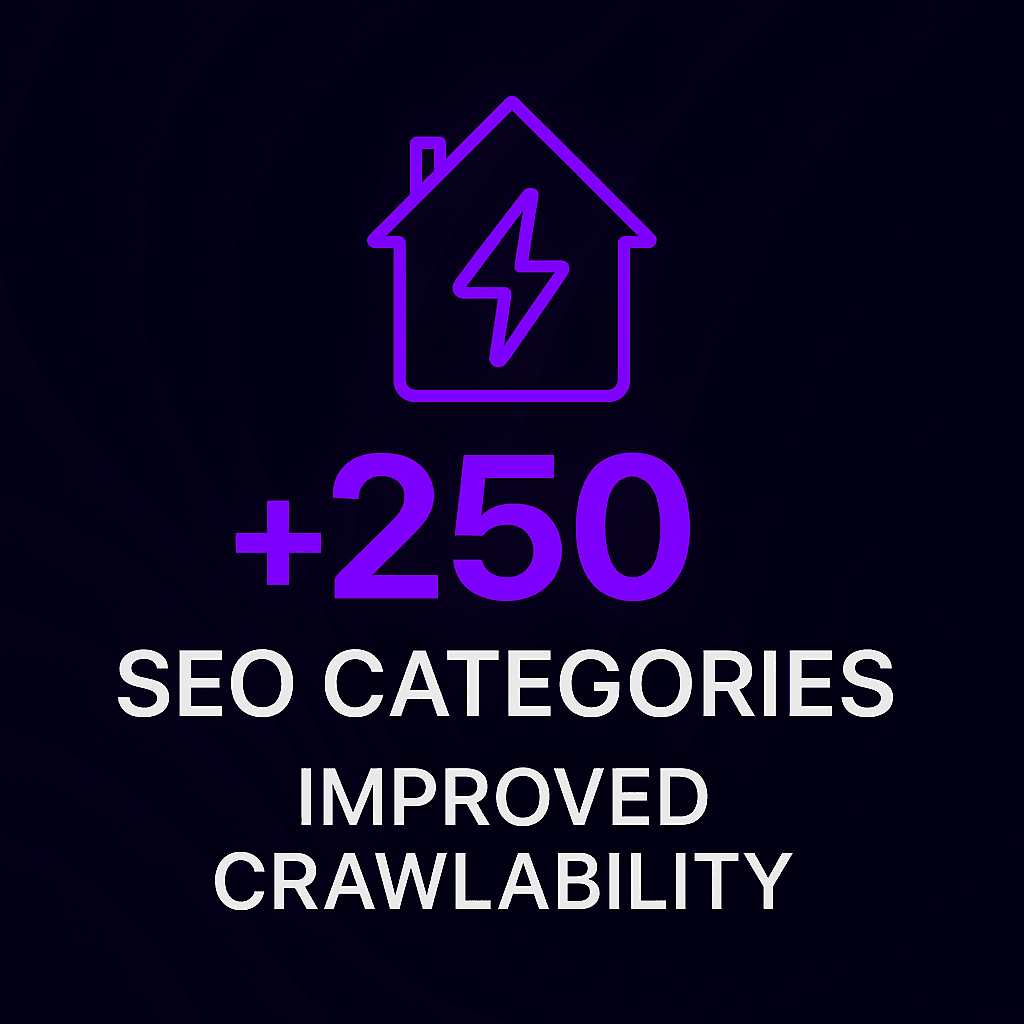 250+ New Categories & a Clean Hierarchy